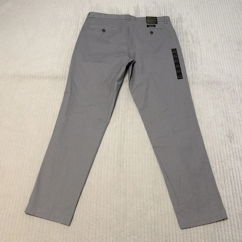 Banana Republic Mason Chino Stretch Men's 35x32 Dark Gray Athletic Tapered NEW